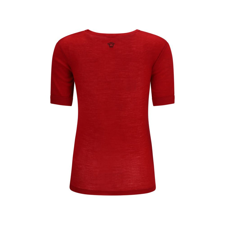 Versace Multicolor Wool Oves Aries T-Shirt