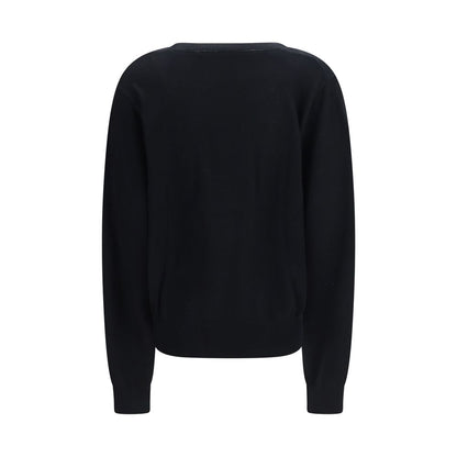 Extreme Cashmere Black Wool Oves Aries Sweatshirt