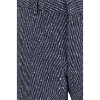 Hugo Boss Black Blue Viscose Two-Piece Suit