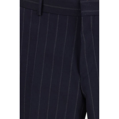 Hugo Boss Black Blue Wool Oves Aries Two-Piece Suit