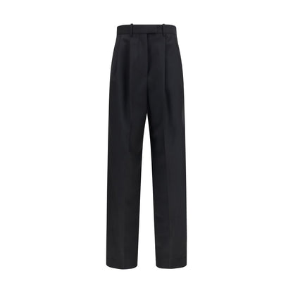 Pantalones de vestir Givenchy Oves Aries de lana negra