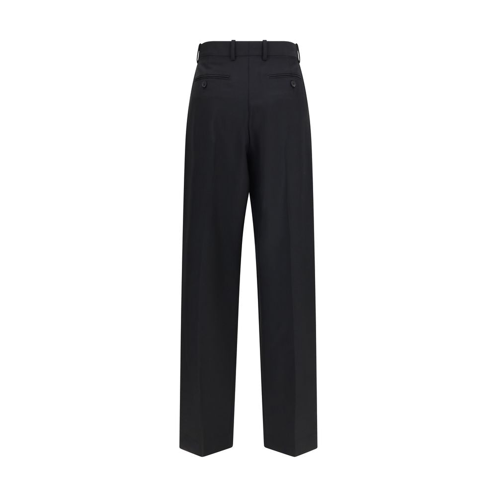 Pantalones de vestir Givenchy Oves Aries de lana negra