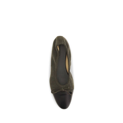 Dear Frances Bicolor Calf Leather Bos Taurus Ballet Flats