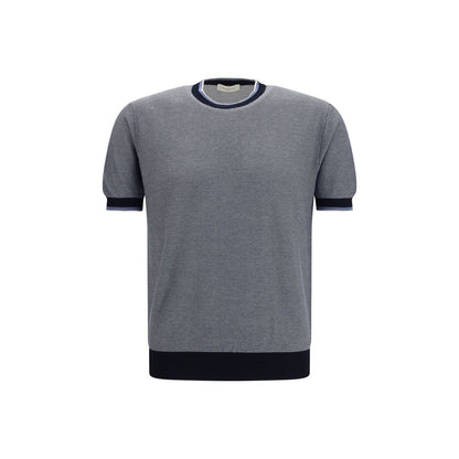 Piacenza Cashmere Multicolor Cotton Polo Shirt