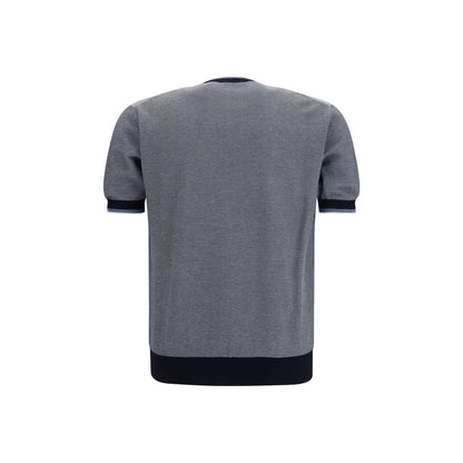 Piacenza Cashmere Multicolor Cotton Polo Shirt