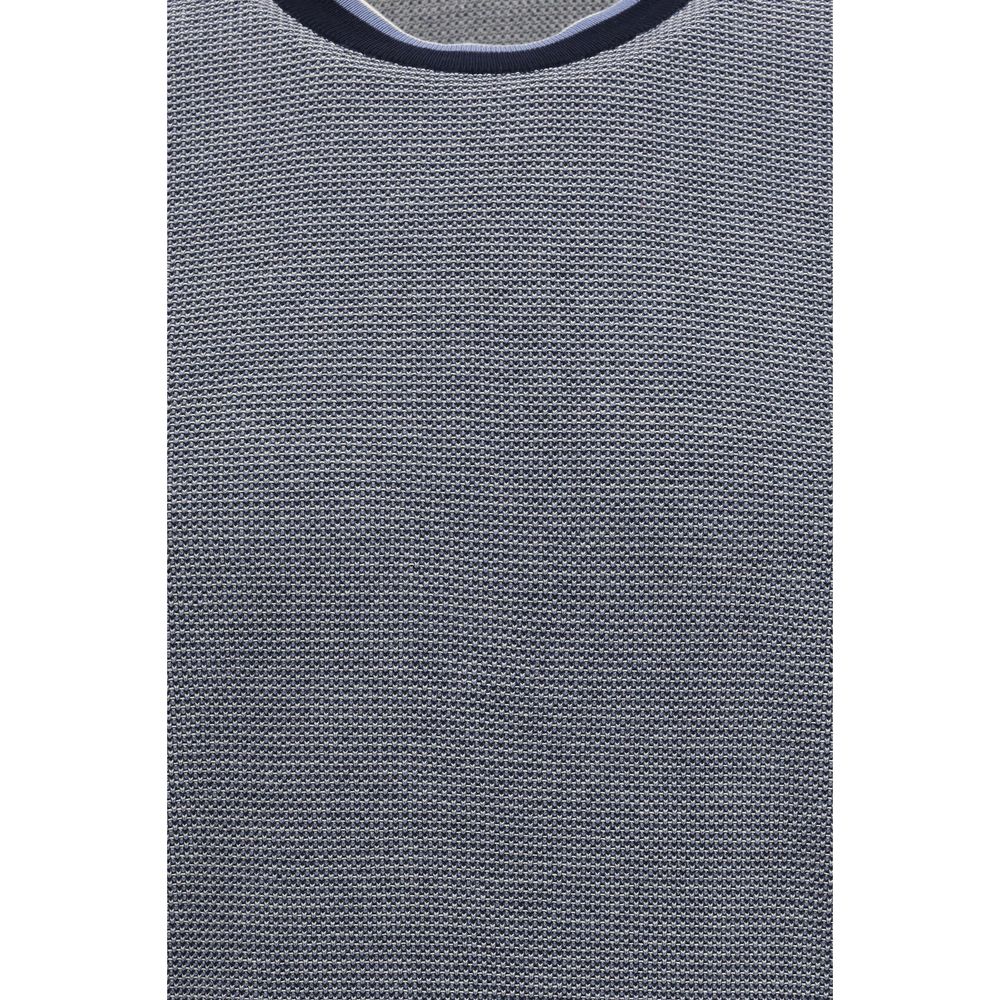 Piacenza Cashmere Multicolor Cotton Polo Shirt