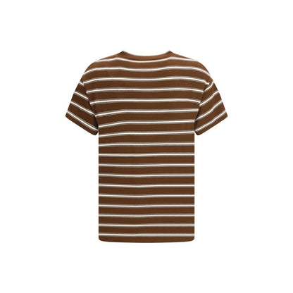 T-shirt Brunello Cucinelli en laine beige Oves Aries