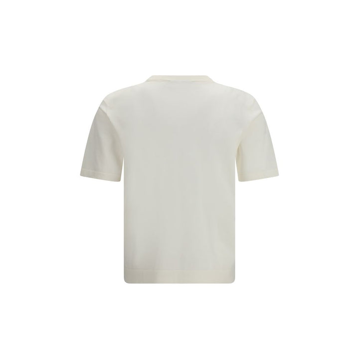 Piacenza Cashmere Blue Cotton Sweatshirt
