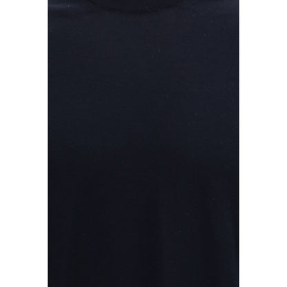 Piacenza Cashmere Blue Cotton T-Shirt