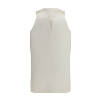 Vestido informal Balenciaga de lana beige Oves Aries