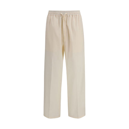 Umit Benan Beige Cotton Casual Pants