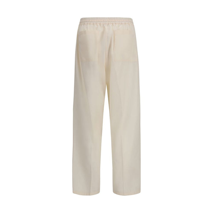 Umit Benan Beige Cotton Casual Pants