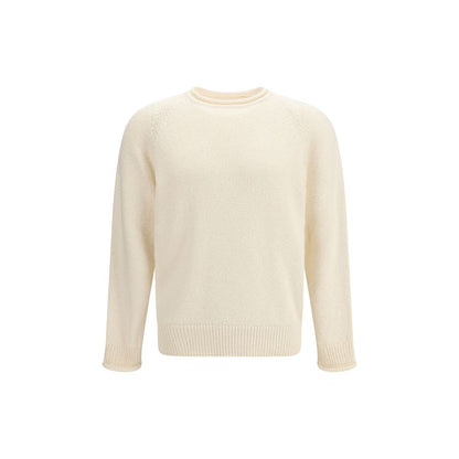 Umit Benan Beige Cotton Sweatshirt