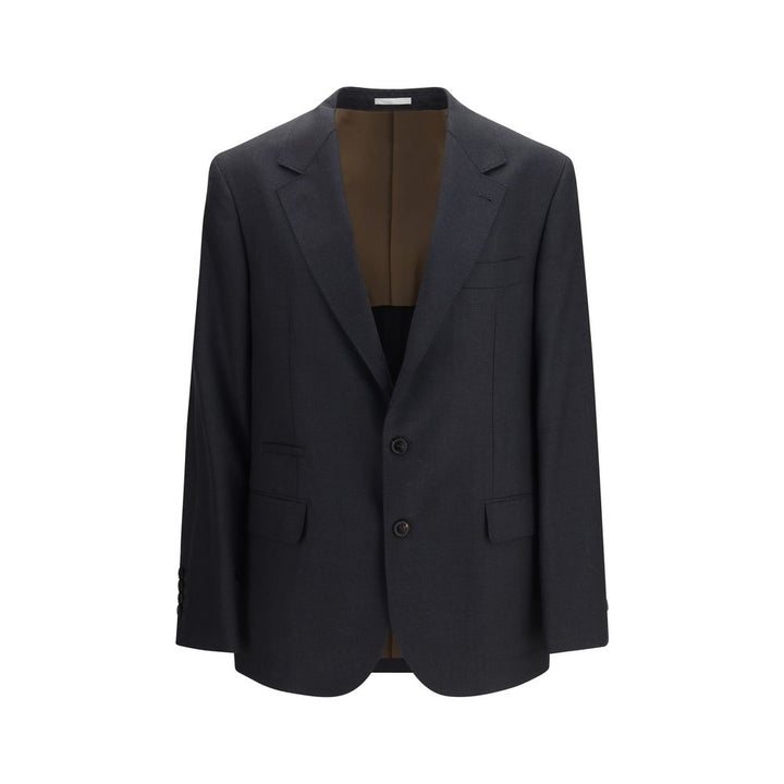Blouson en Laine Noire Oves Aries Brunello Cucinelli