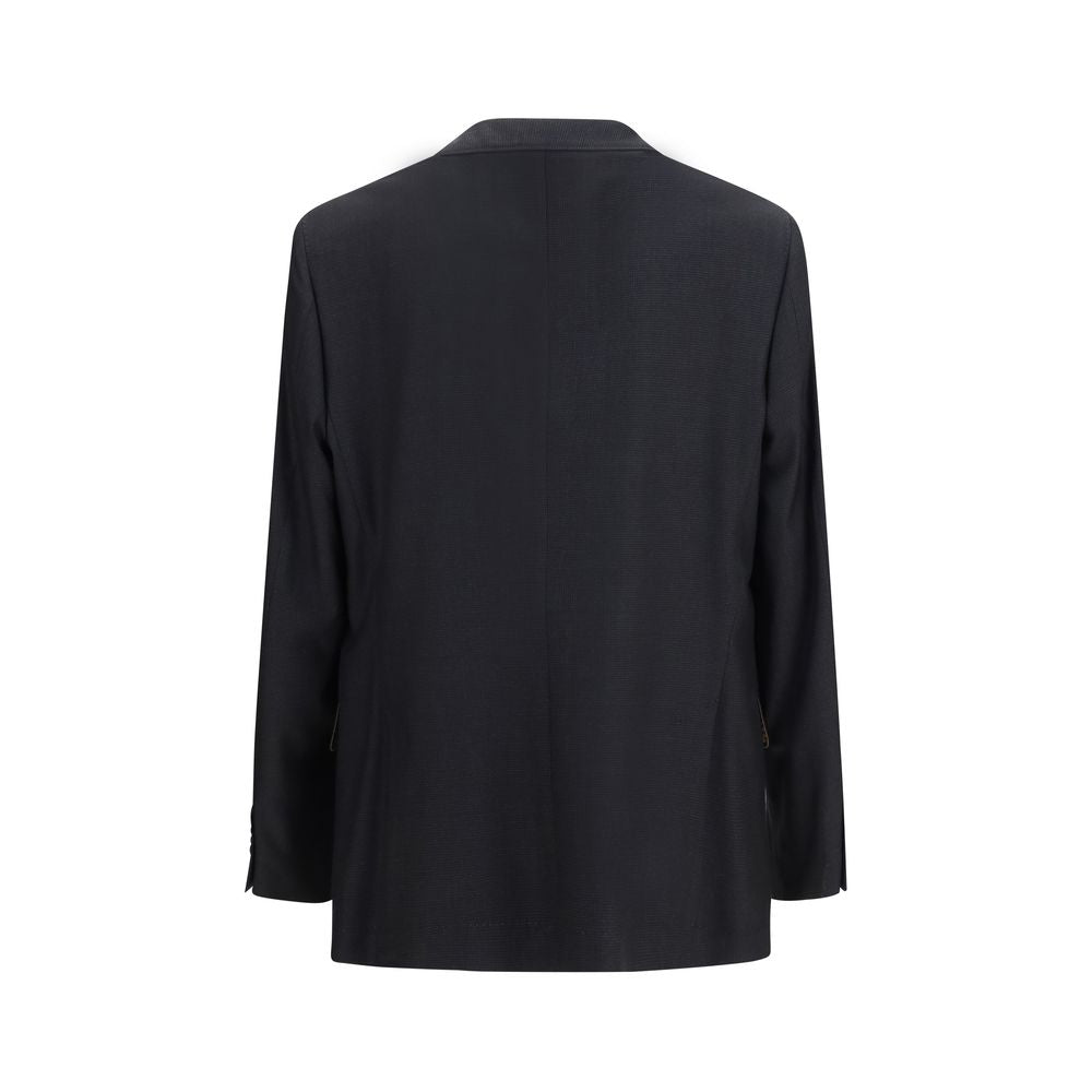 Chaqueta Brunello Cucinelli Oves Aries de Lana Negra