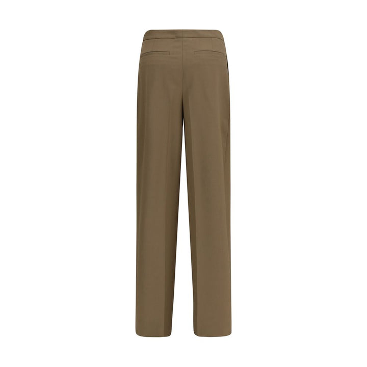 Lardini Brown Wool Oves Aries Casual Pants