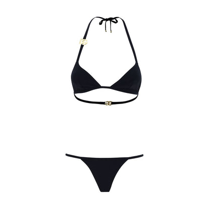 Bikini de nailon negro de Dolce & Gabbana