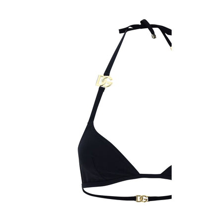 Bikini de nailon negro de Dolce & Gabbana