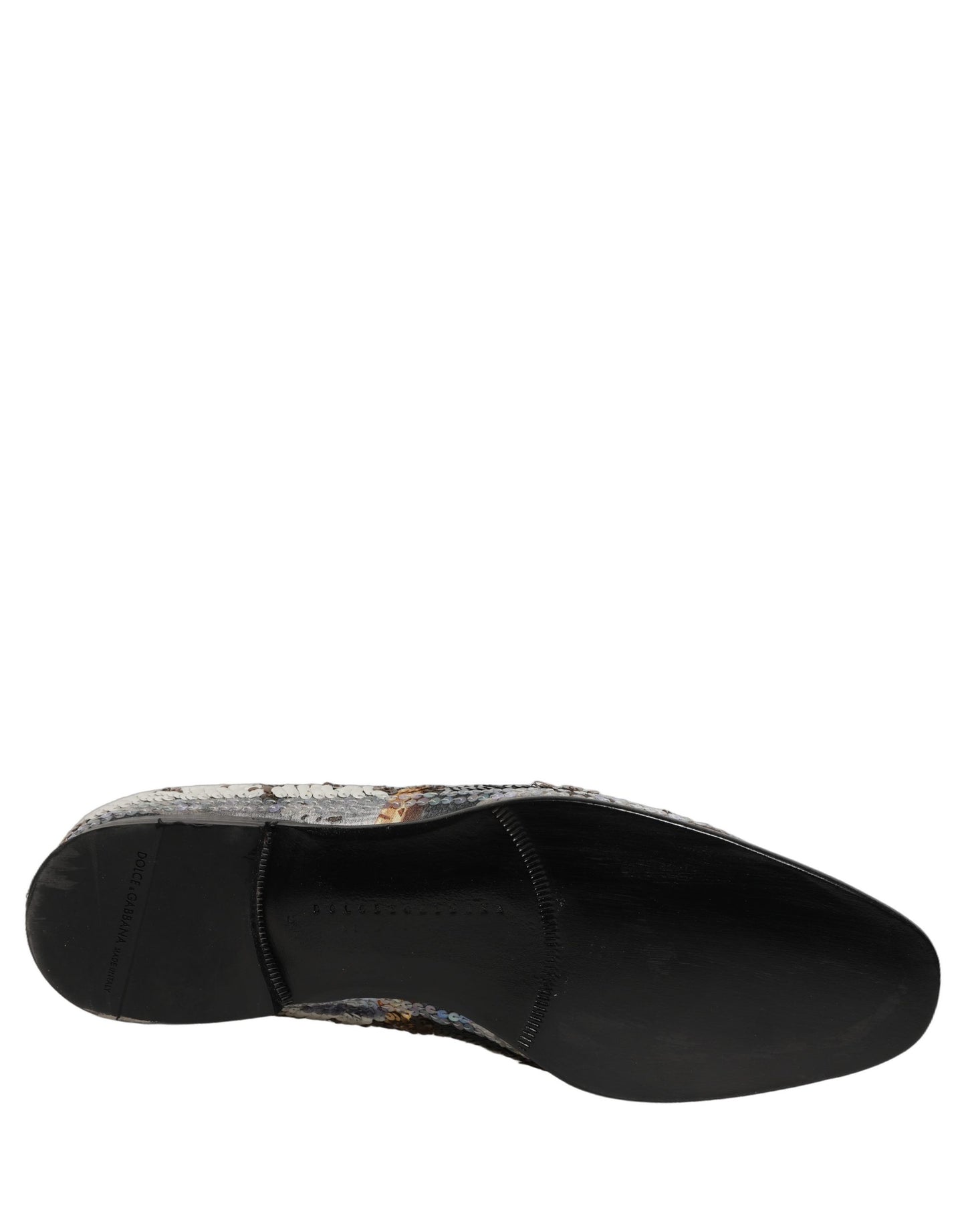 Zapatos Mocasines Dolce & Gabbana Multicolor Bordados con Lentejuelas