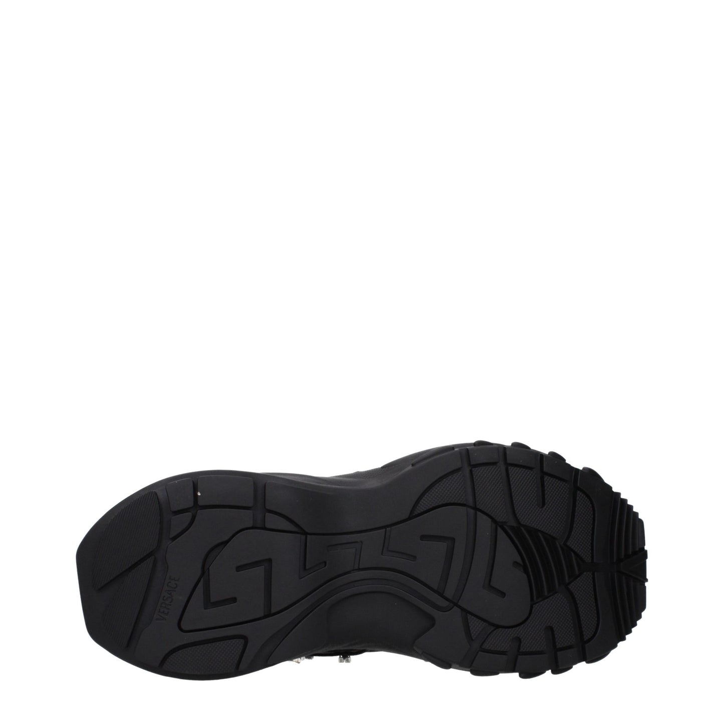 Zapatillas Versace de tela negras