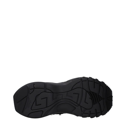 Zapatillas Versace de tela negras