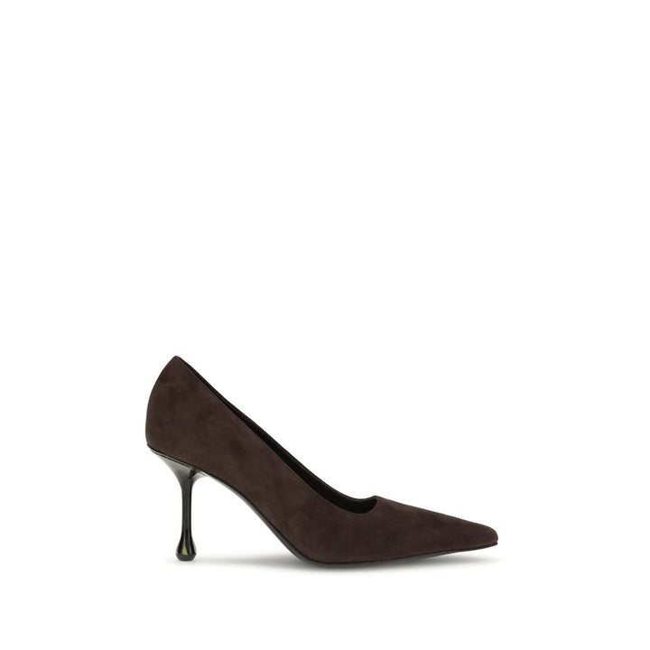 Escarpins Jimmy Choo en cuir marron à talons hauts