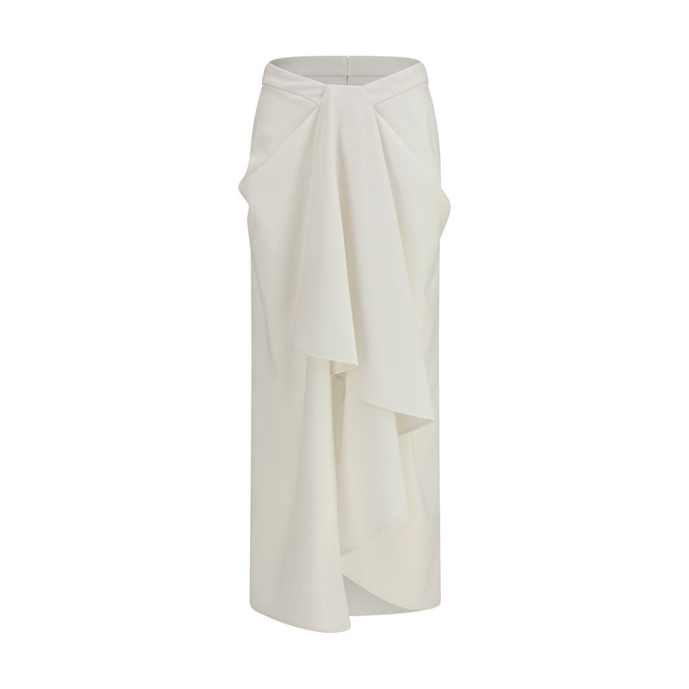 Jupe longue Givenchy en laine blanche Oves Aries