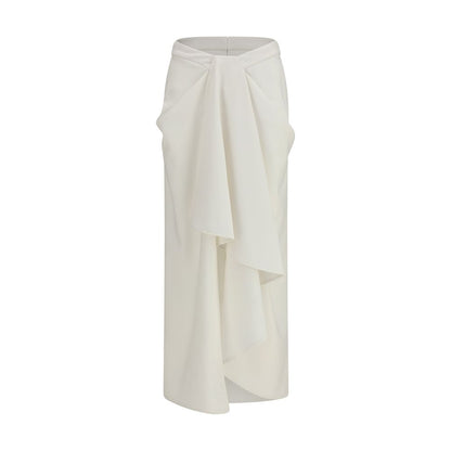 Jupe longue Givenchy en laine blanche Oves Aries