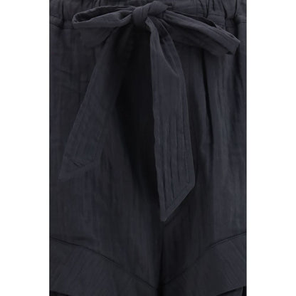 Isabel Marant Étoile Black Viscose Bermuda Shorts