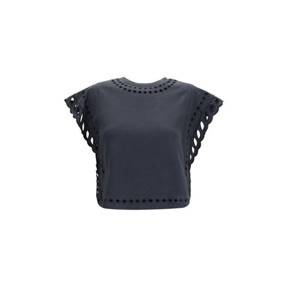 Isabel Marant Étoile Black Cotton T-Shirt