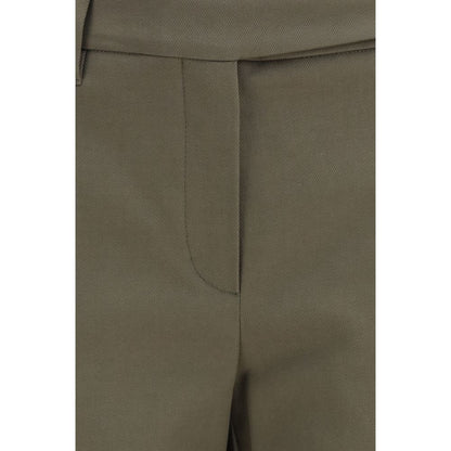 Pantalones de vestir bicolor de algodón Brunello Cucinelli