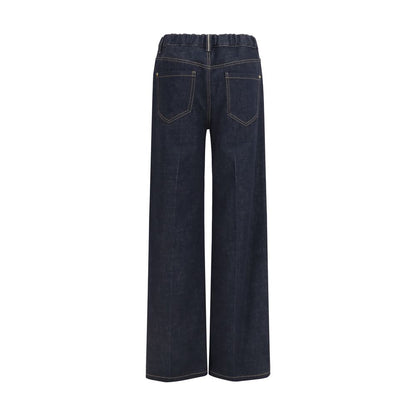 Vaqueros de algodón azul de Brunello Cucinelli