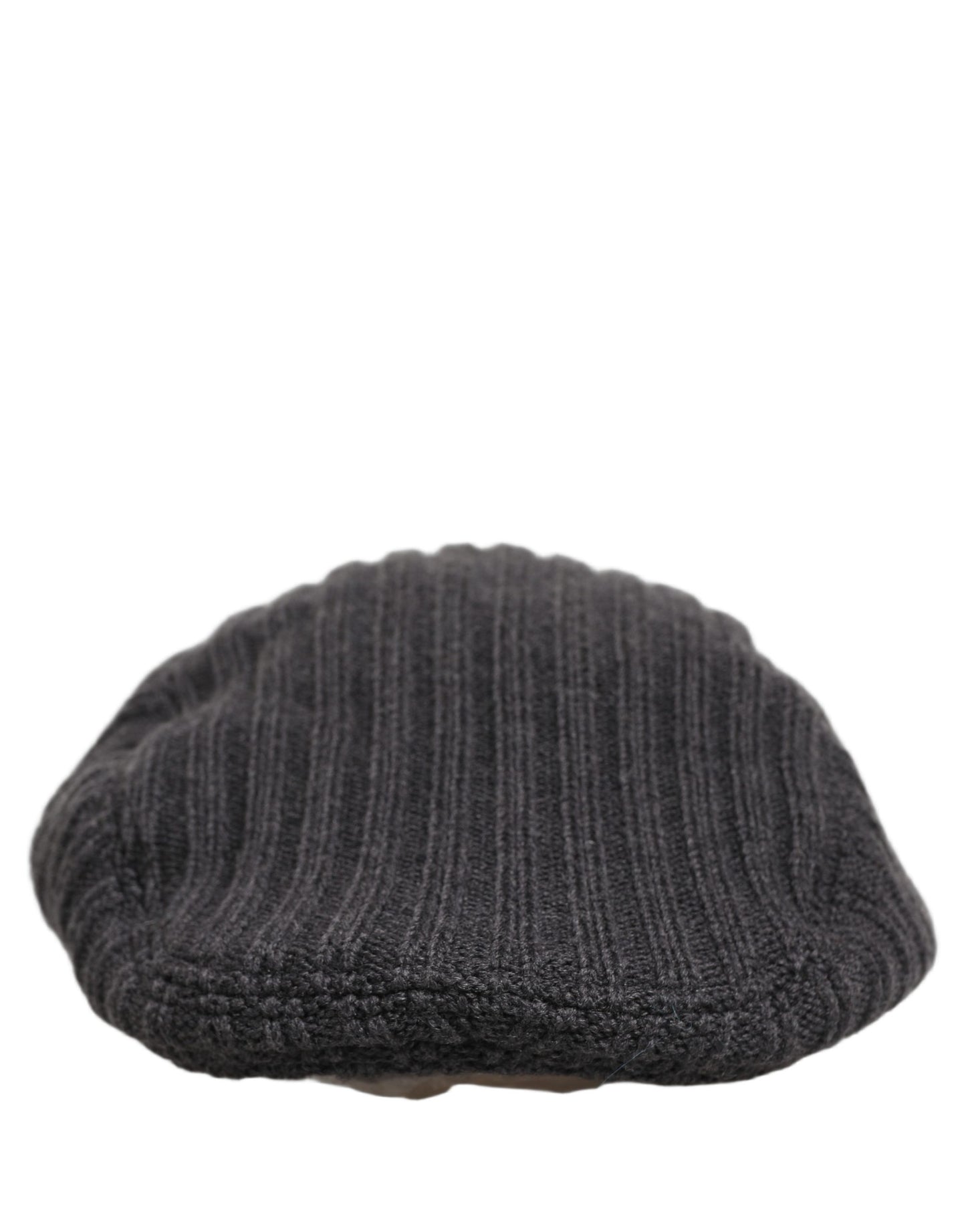 Dolce & Gabbana Gorra de lana gris oscuro para hombre