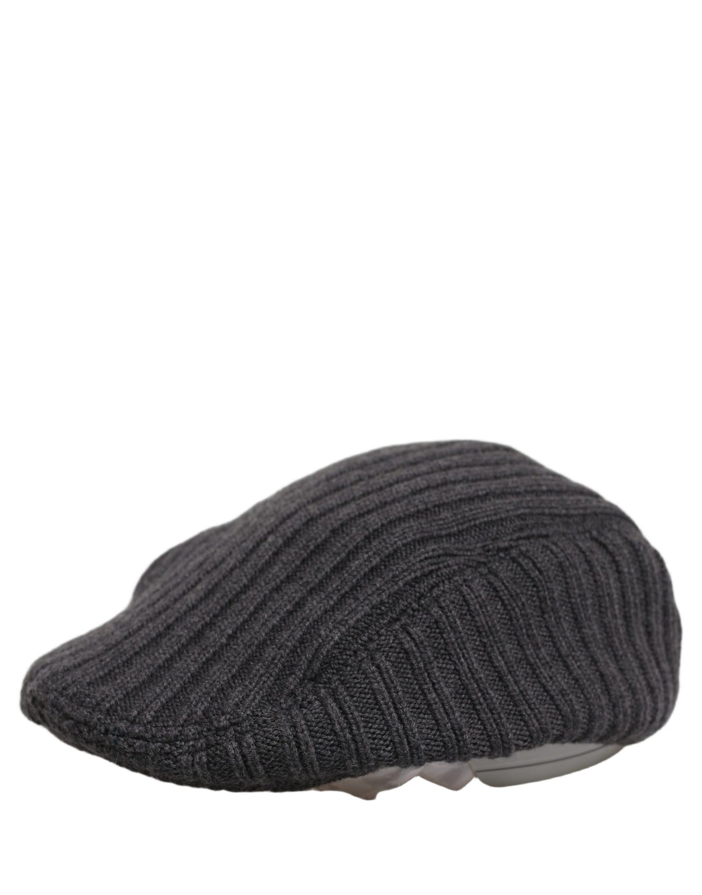 Dolce & Gabbana Gorra de lana gris oscuro para hombre