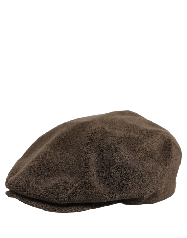 Casquette Gavroche en Coton Marron pour Homme Dolce & Gabbana