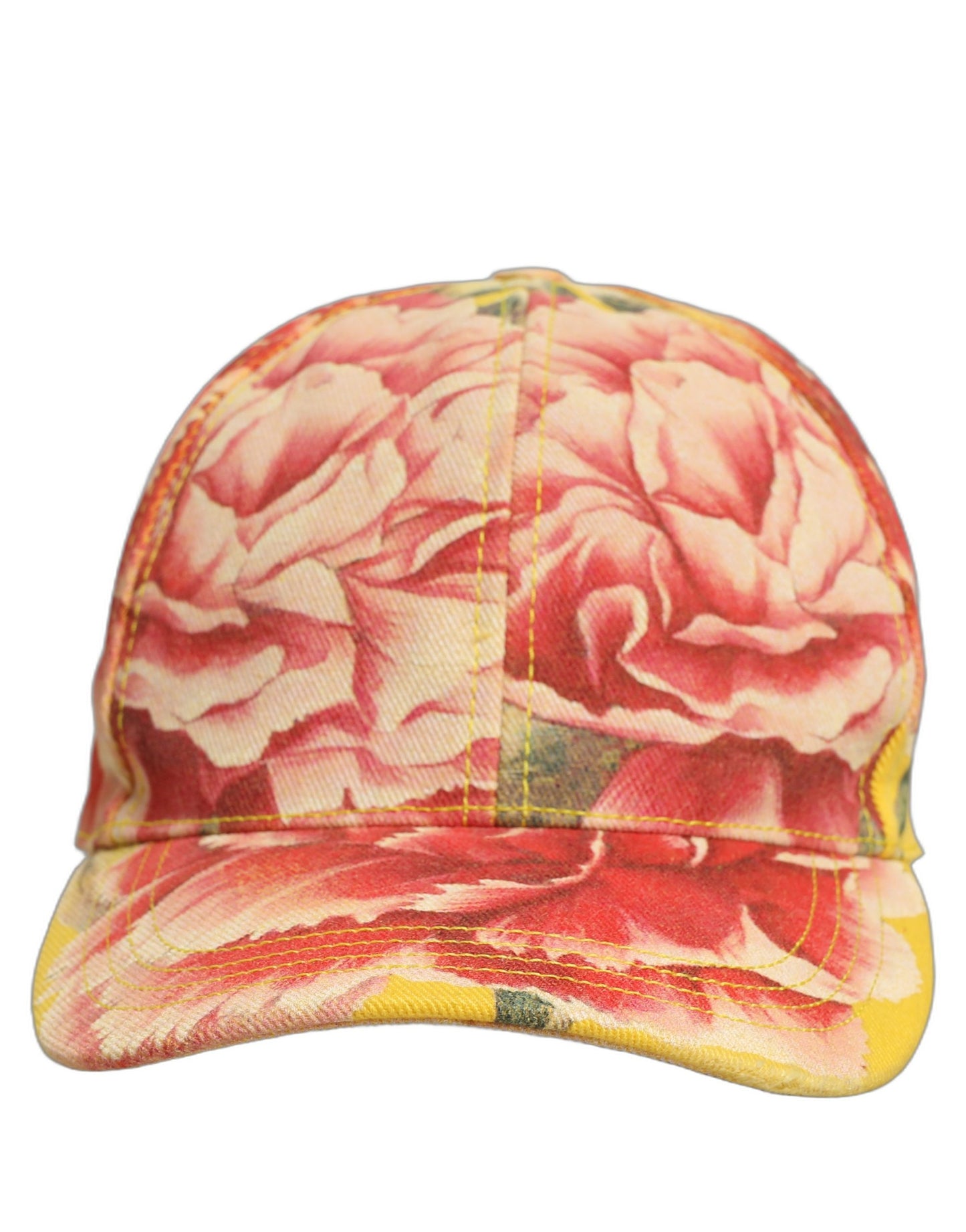 Gorra de béisbol Dolce & Gabbana de algodón multicolor con estampado floral para hombre