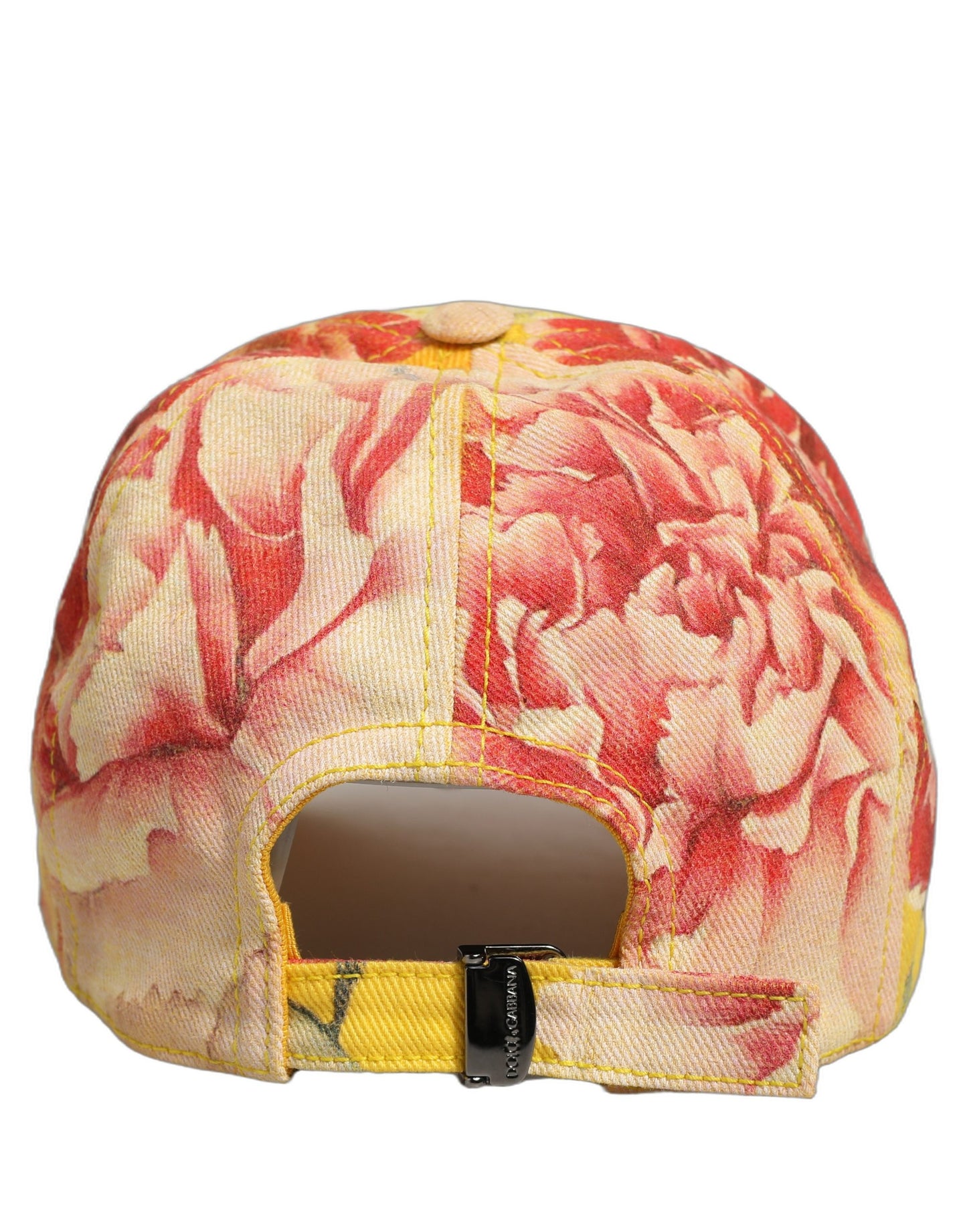 Gorra de béisbol Dolce & Gabbana de algodón multicolor con estampado floral para hombre