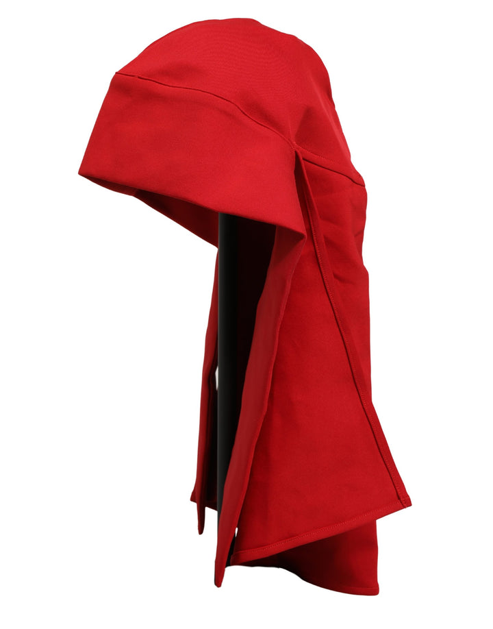 Dolce & Gabbana Gorro de Envolver Toda la Cabeza de Poliéster Rojo para Mujer