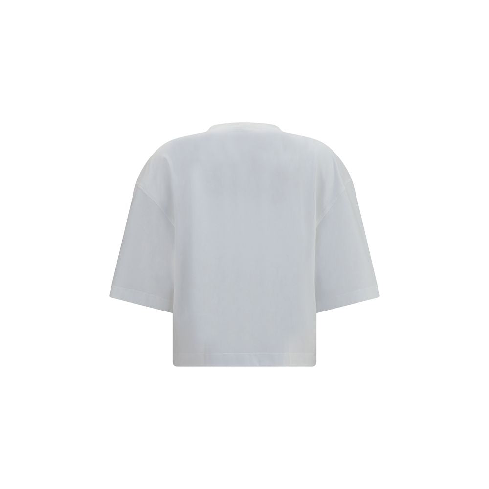 Camiseta blanca de algodón Brunello Cucinelli