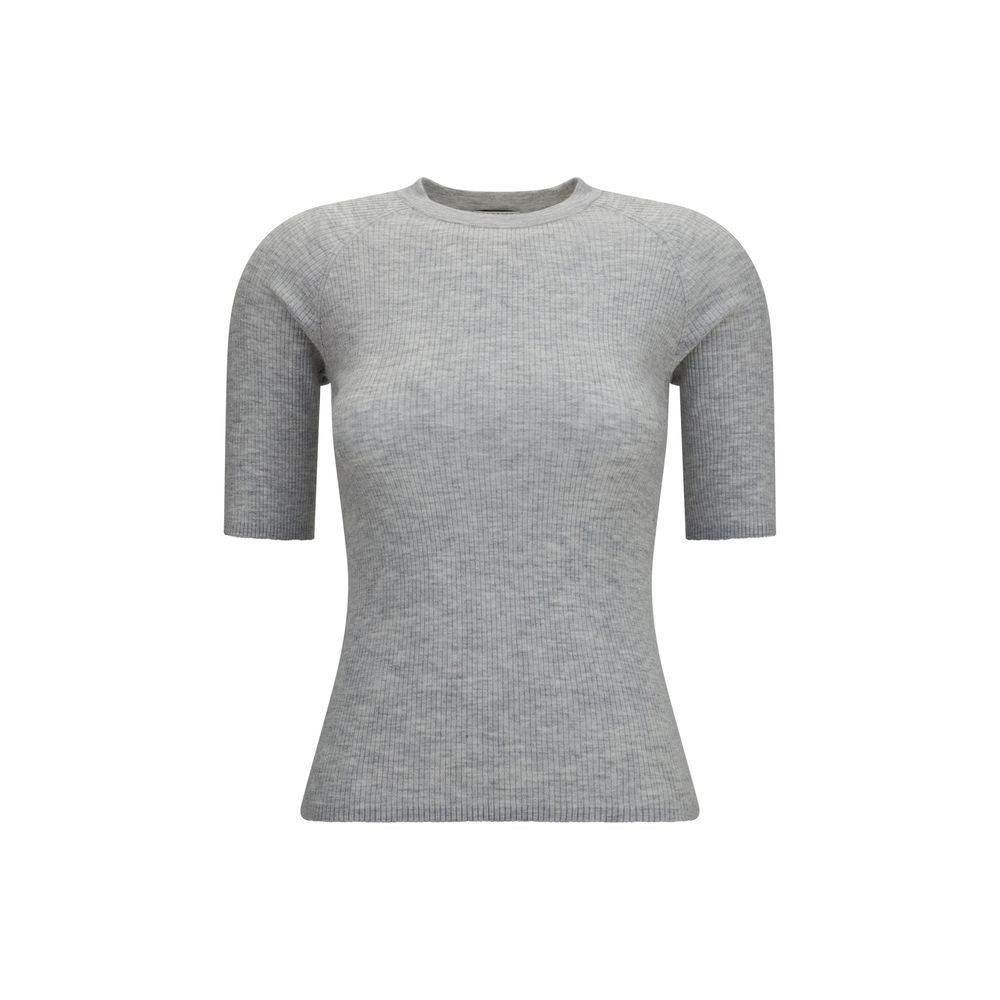 Sudadera Brunello Cucinelli gris de cachemir