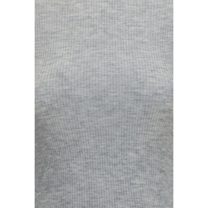 Sudadera Brunello Cucinelli gris de cachemir