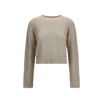 Sudadera Brunello Cucinelli de lino beige