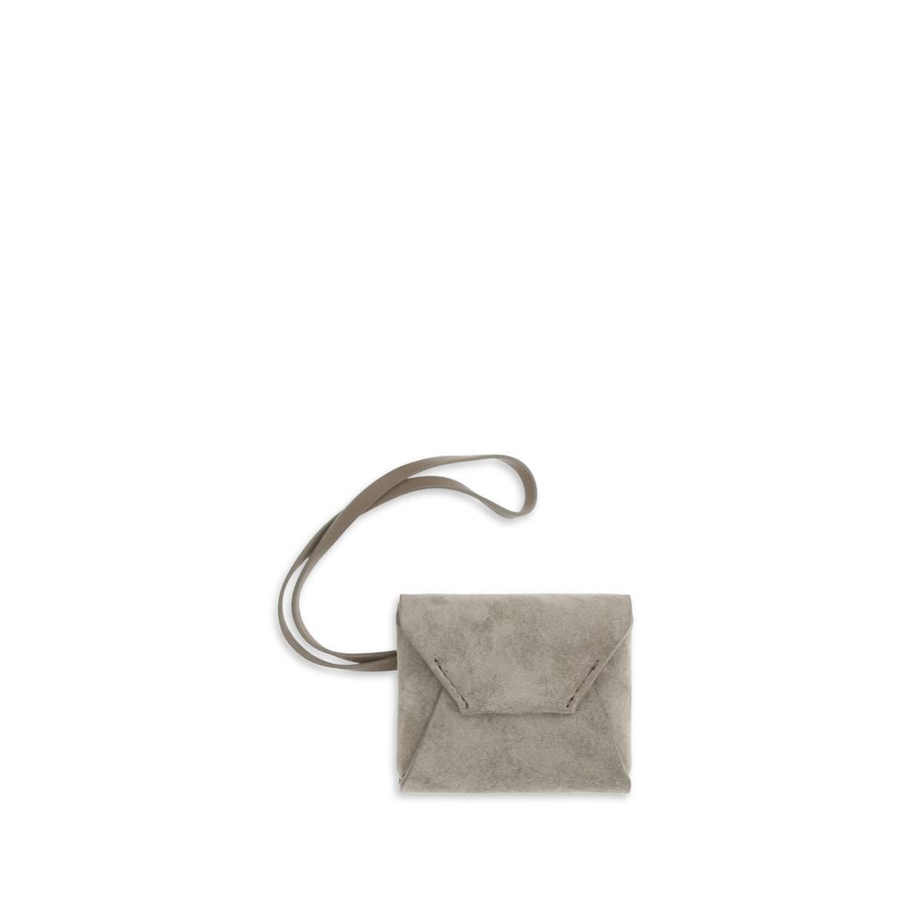 Llavero Brunello Cucinelli de piel de becerro gris Bos Taurus