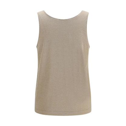 Débardeurs en cachemire beige Brunello Cucinelli