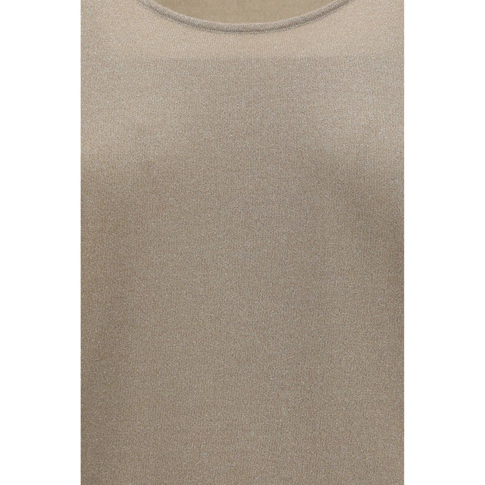 Débardeurs en cachemire beige Brunello Cucinelli