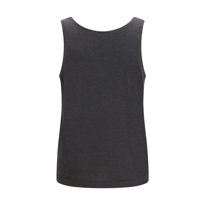 Brunello Cucinelli Gray Cashmere Tank Tops