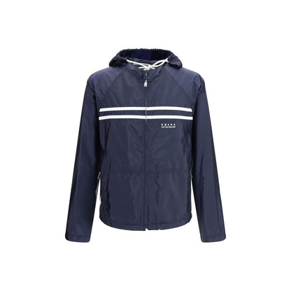 Blouson Prada en nylon bleu