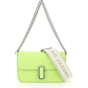 Marc Jacobs Womens The J Marc Shoulder Bag Green Glow H956L01PF22-325 One Size