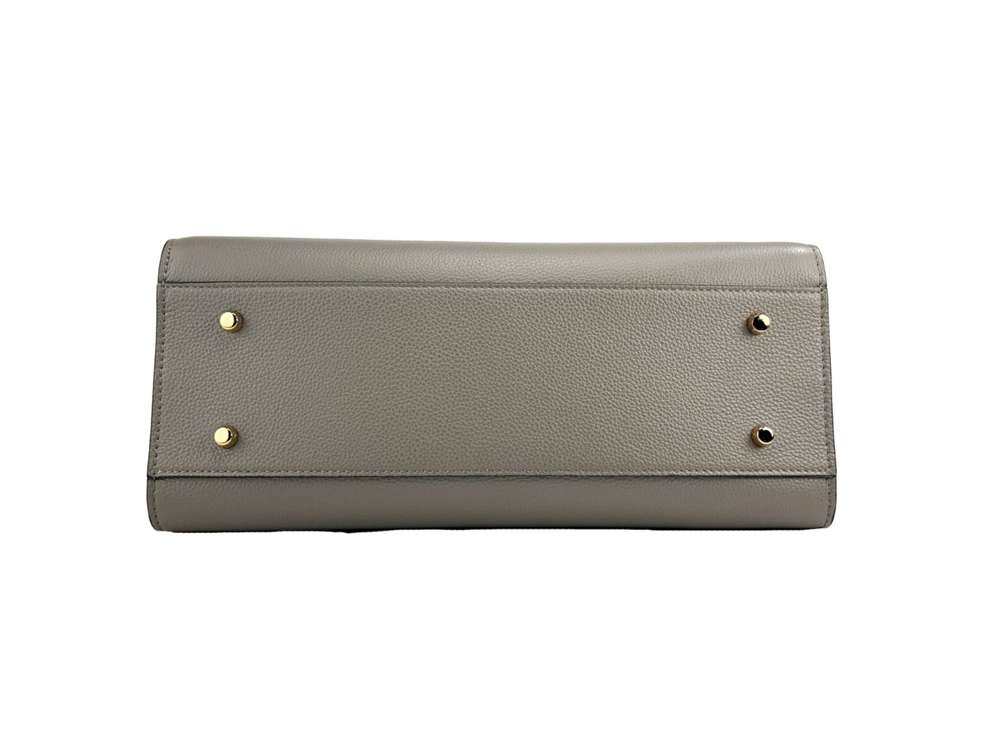 Sac fourre-tout Versace Virtus en cuir, grand modèle, avec poignée supérieure, gris