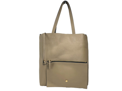 Grand sac cabas en cuir Medusa de Versace avec pochette